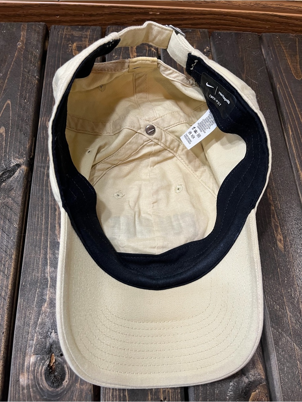 Purdue Boilermakers Nike Hat Baseball Cap Adjustable OSFM Dri-Fit Heritage86 - Picture 6 of 7
